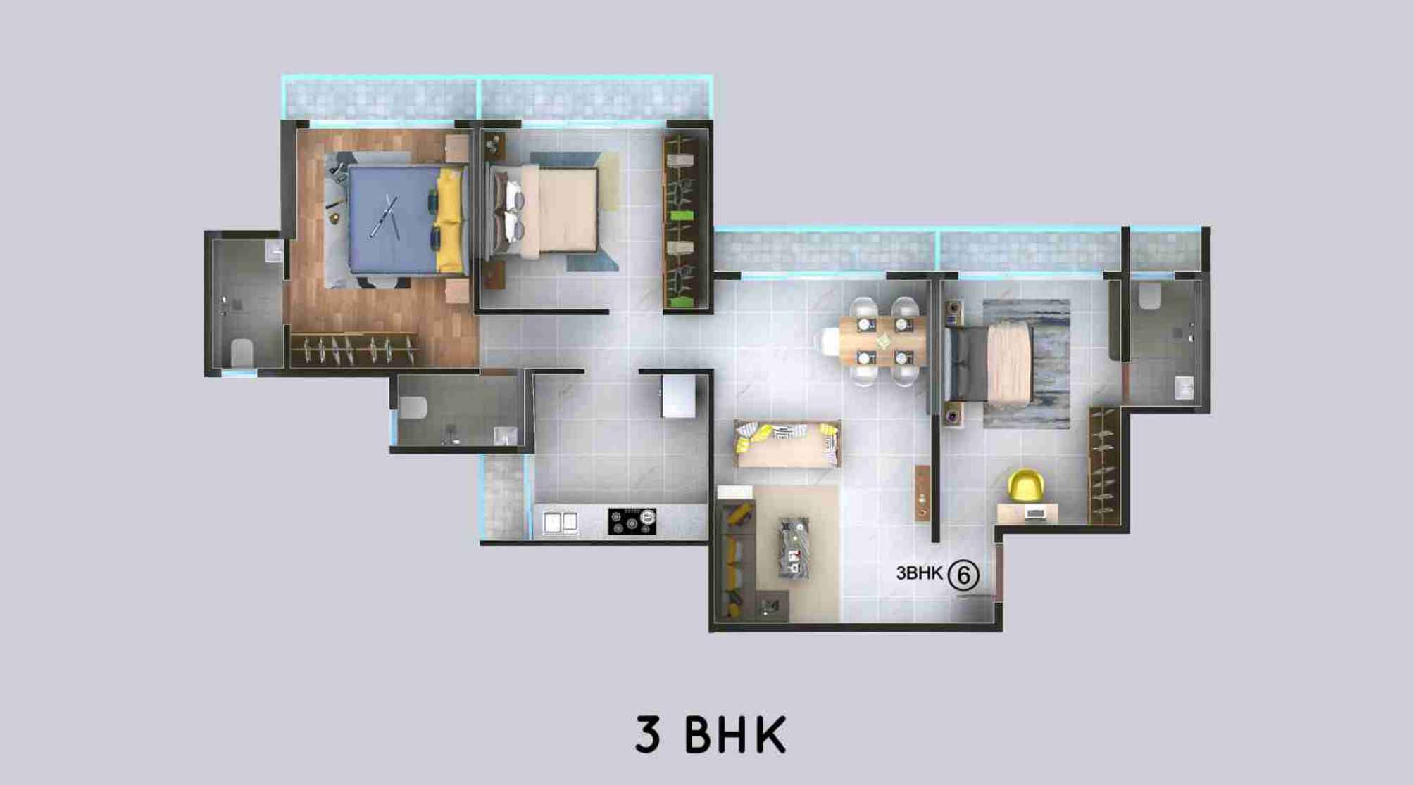 Windson-Heights-Floor-Plan-3-BHK