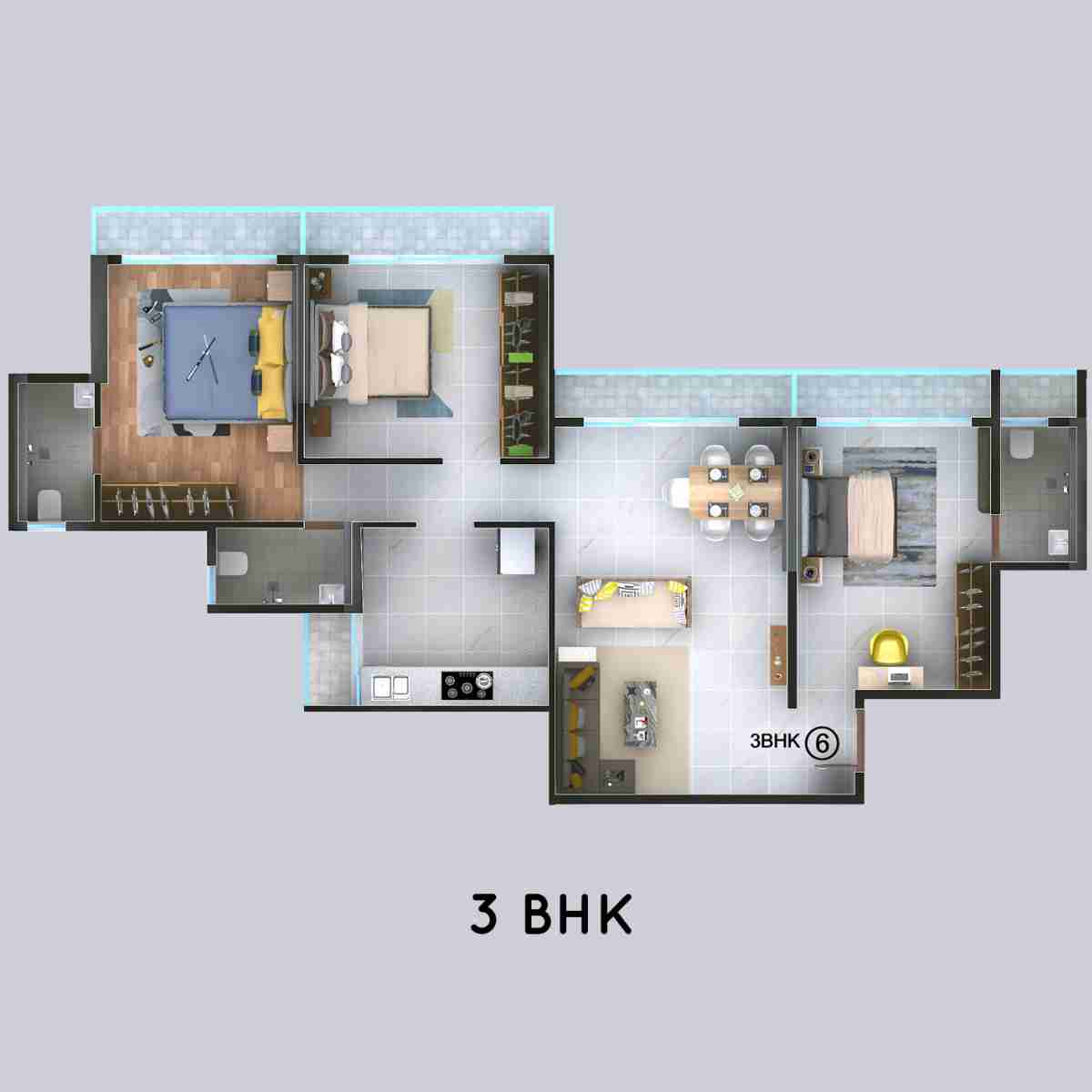 Windson-Heights-Floor-Plan-3-BHK